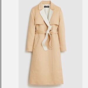 J. Crew Camel Trench Coat